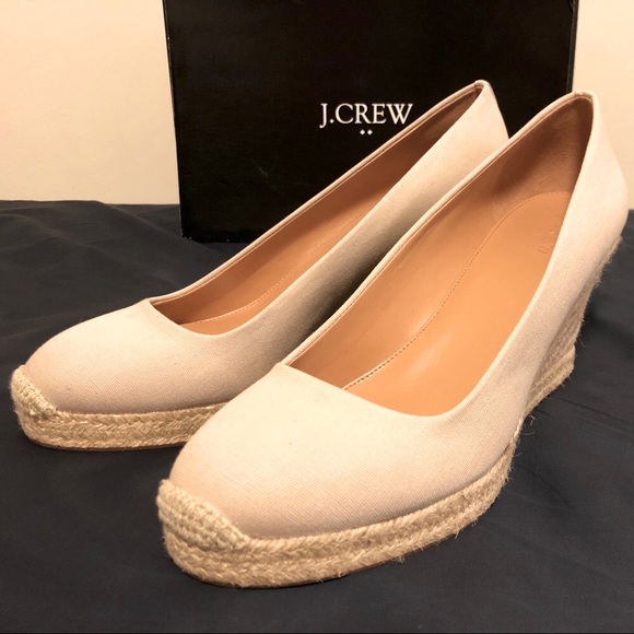 Canvas espadrille wedges - Picture 3 of 14